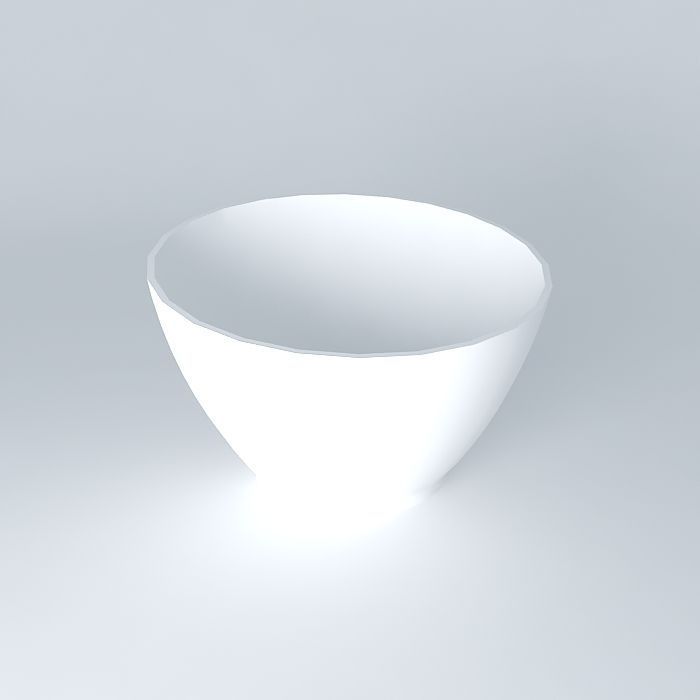 bowl bowl Free 3D model_2