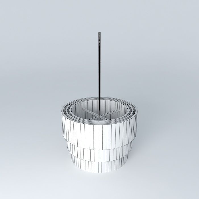 lustre lamp Free 3D model_3