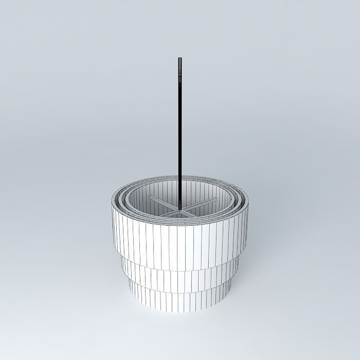 lustre lamp Free 3D model_4
