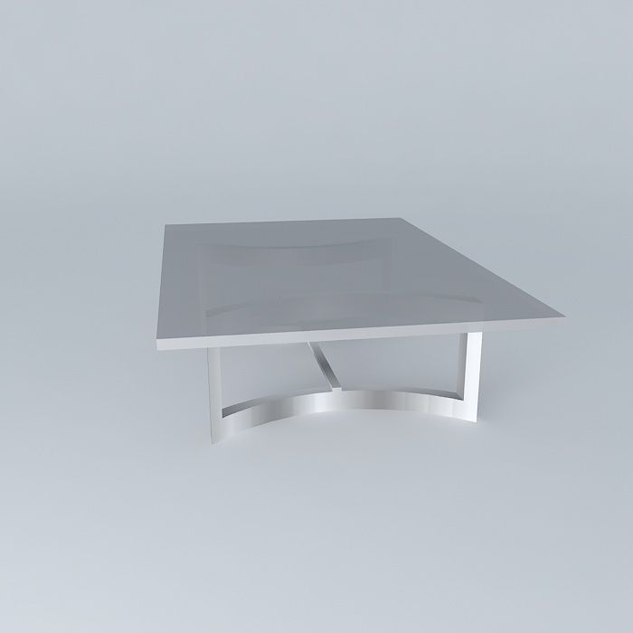 mesa centro coffee table Free 3D model_2