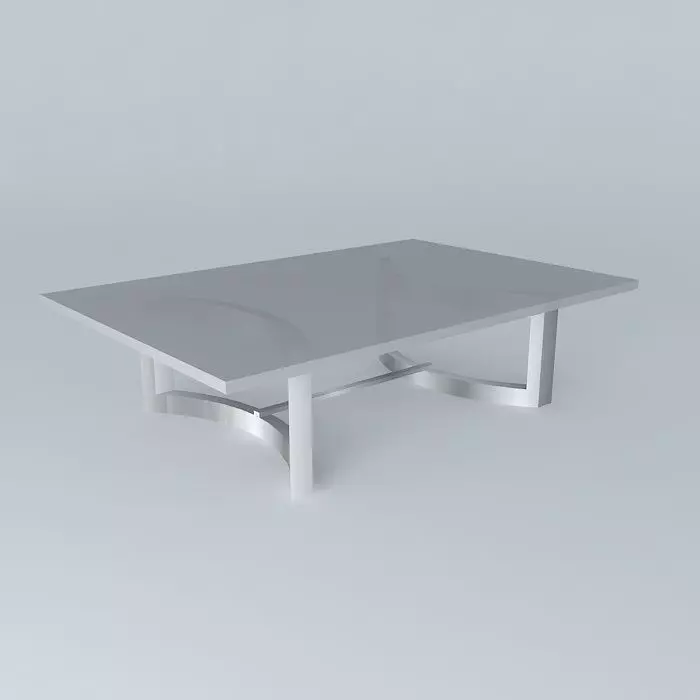mesa centro coffee table Free 3D model_0