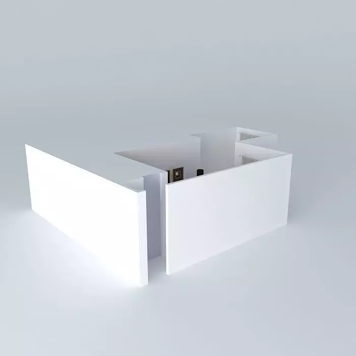 patricia2 house with door Free 3D model