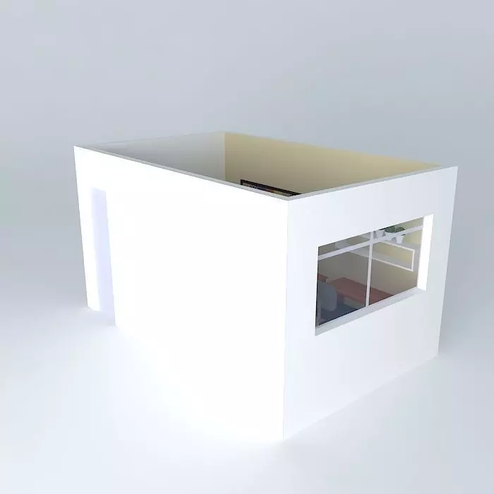 mariaorkut room with window Free 3D model_0