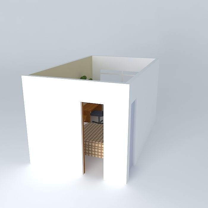 mariaorkut room with window Free 3D model_1