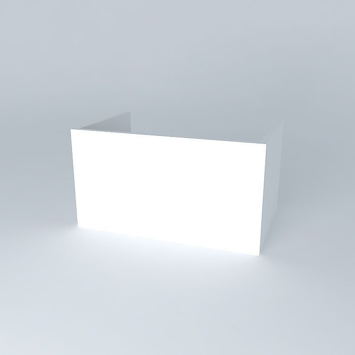 daniorkut room with table and chairs Free 3D model_1