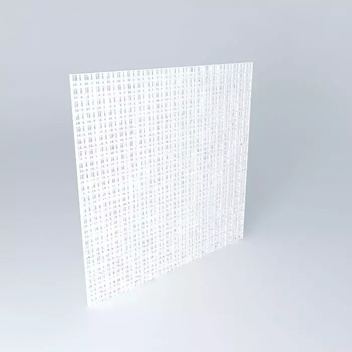 cobogó room divider Free 3D model_0
