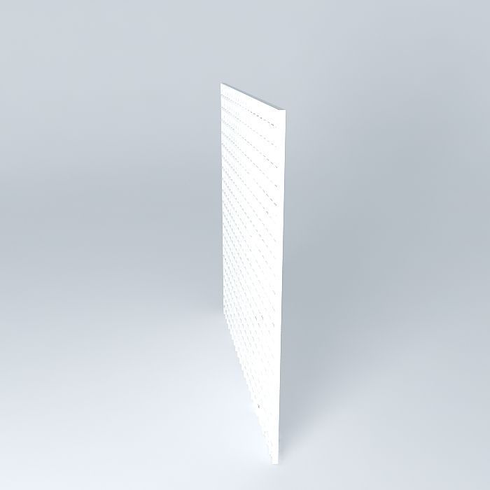 cobogó room divider Free 3D model_2