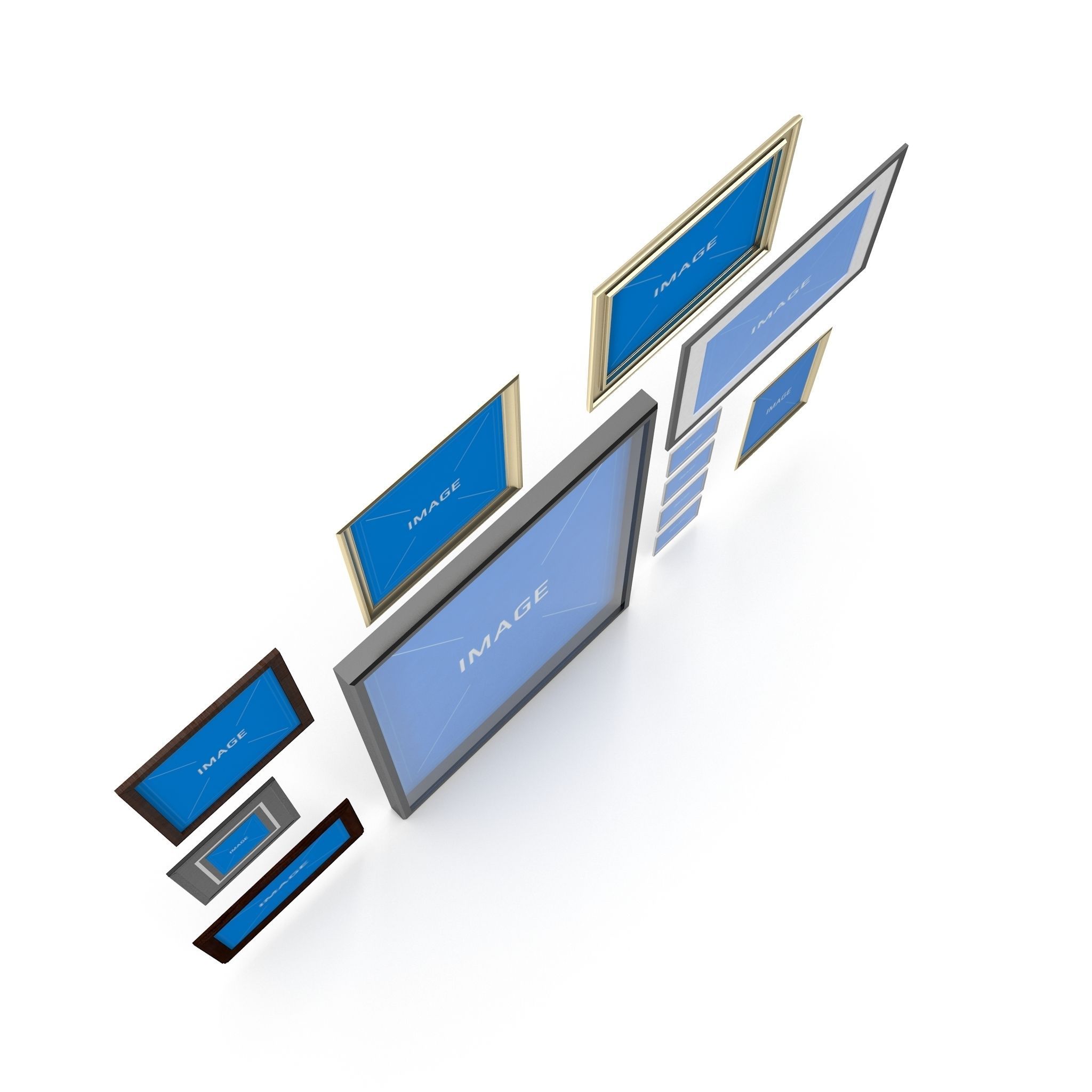 Picture Frame Stet 3D model_3