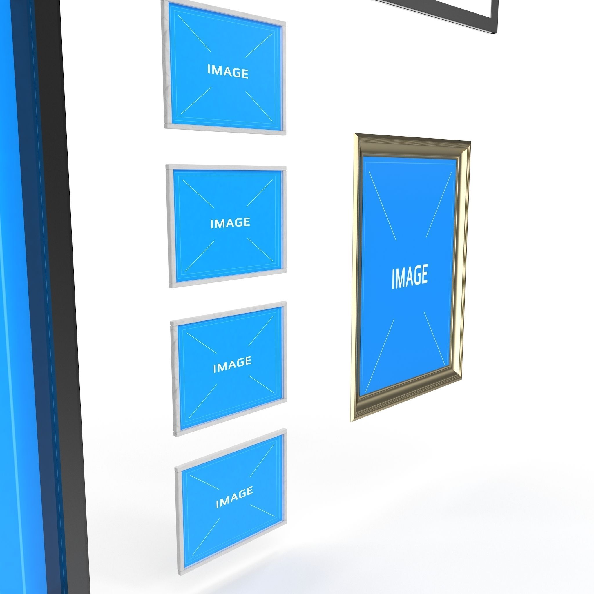 Picture Frame Stet 3D model_5