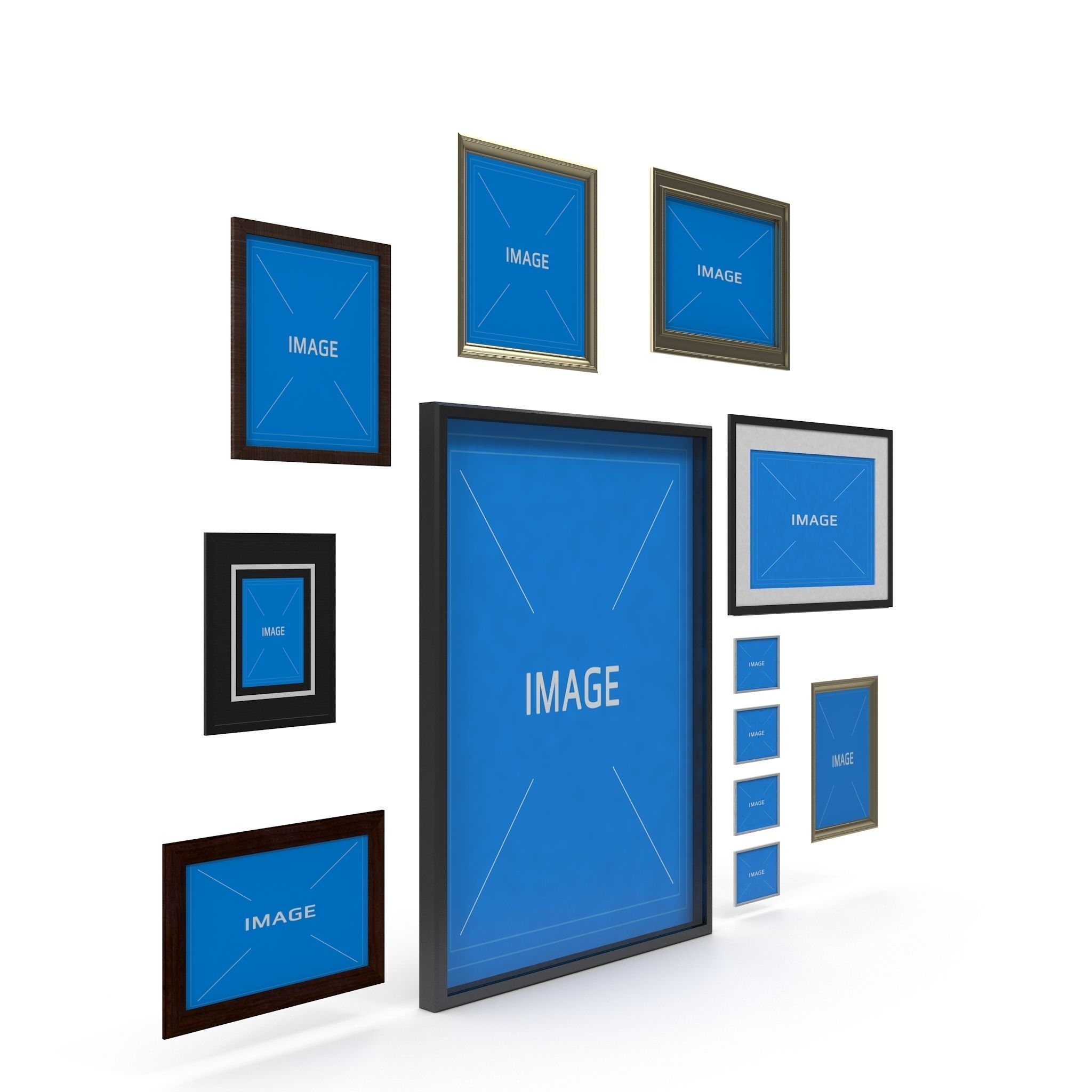 Picture Frame Stet 3D model_4