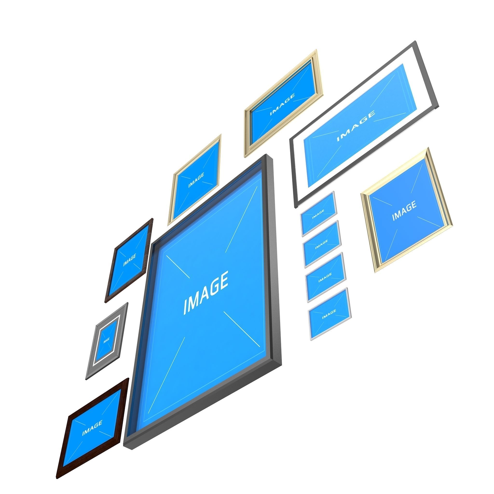 Picture Frame Stet 3D model_2