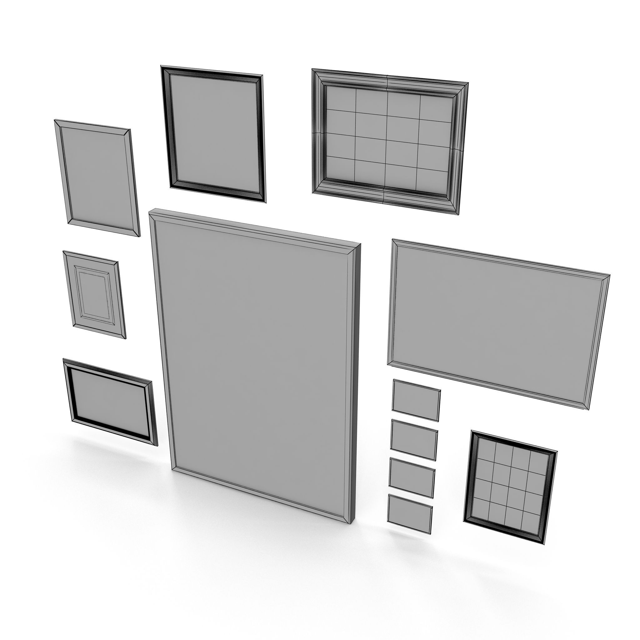 Picture Frame Stet 3D model_9