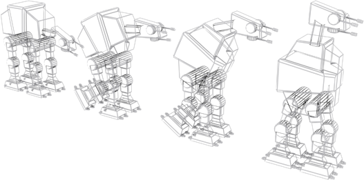 Walker Evolution 3D model_2