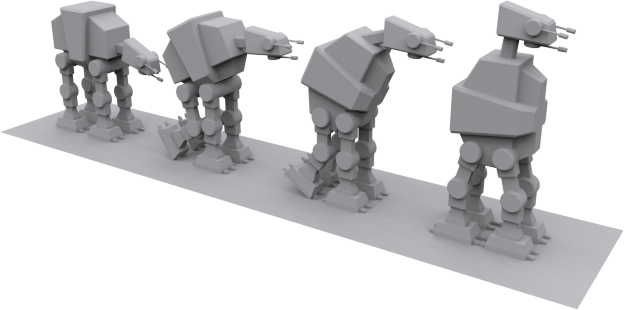 Walker Evolution 3D model_1