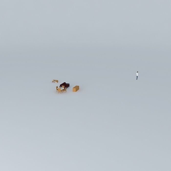 taisorkut piece of metal Free 3D model_1