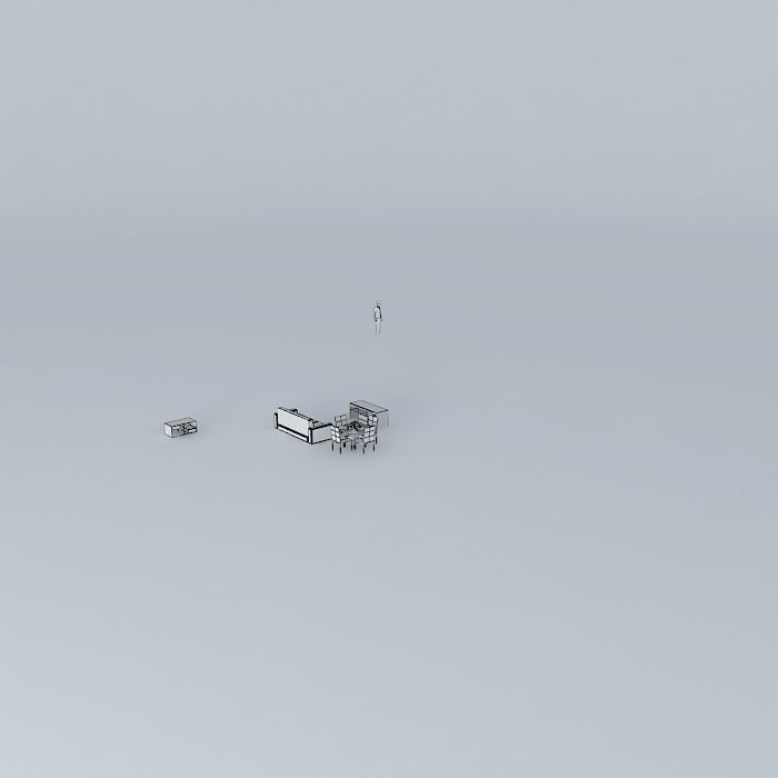 taisorkut piece of metal Free 3D model_4