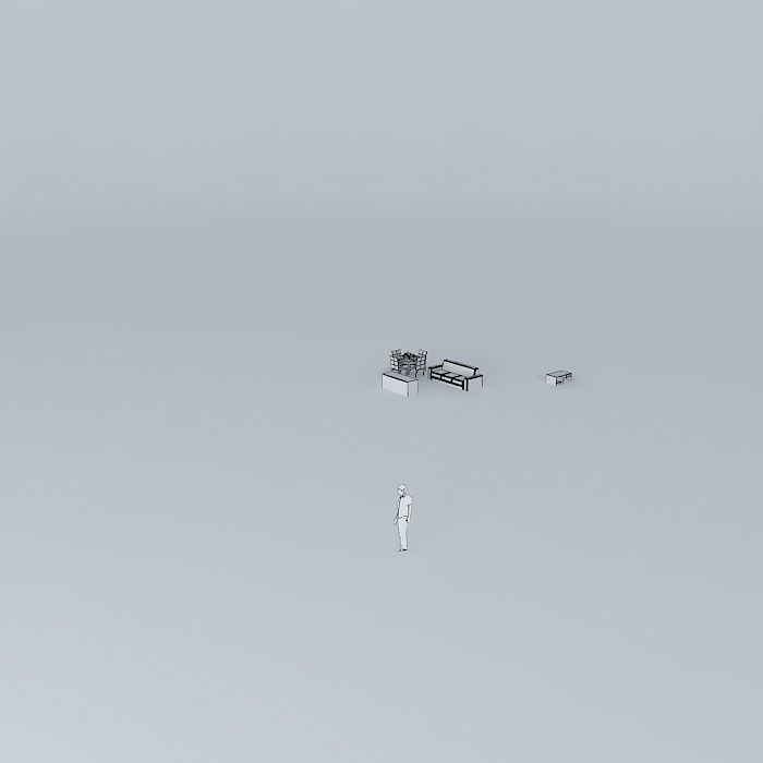 taisorkut piece of metal Free 3D model_3