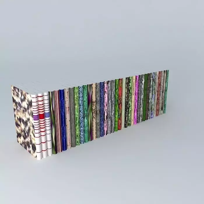 dvd stack of books Free 3D model