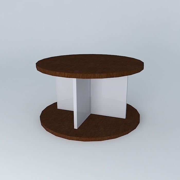 mesa de canto side table Free 3D model_1
