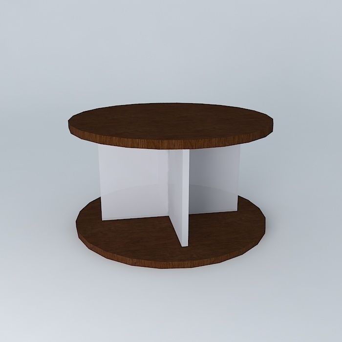mesa de canto side table Free 3D model_2