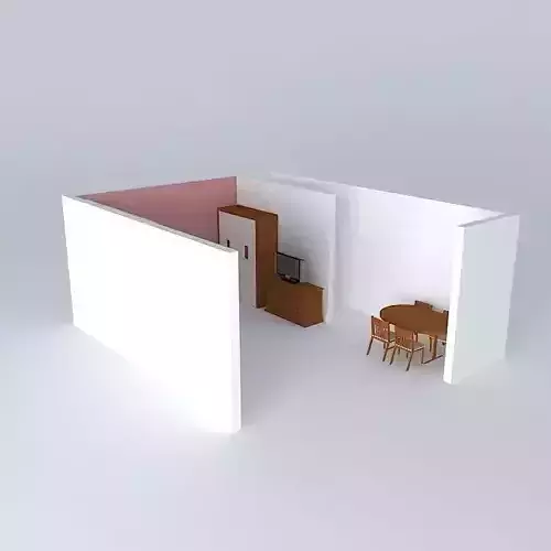 noivinha room with table and chairs