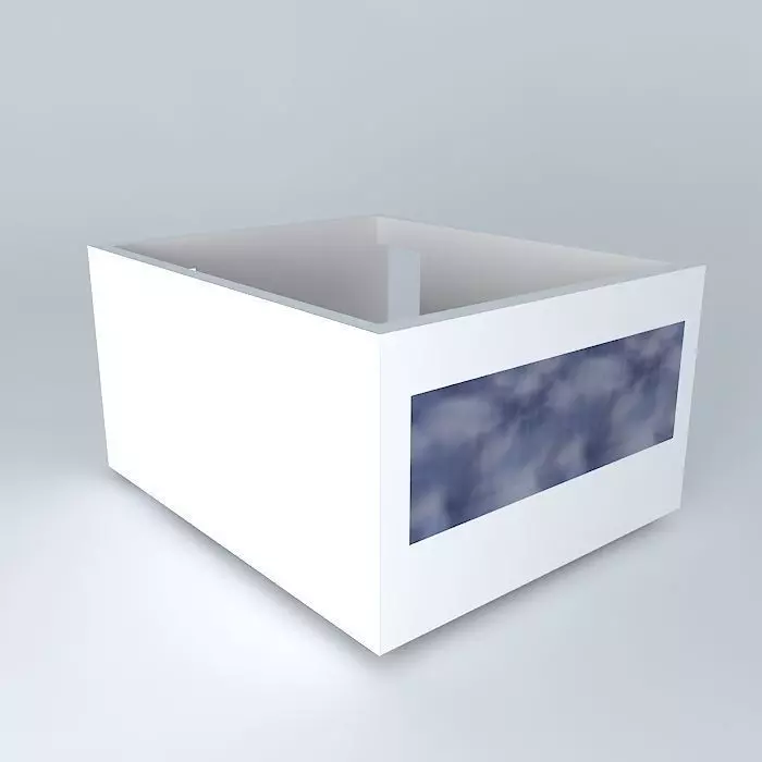 sofiaorkut box with window Free 3D model