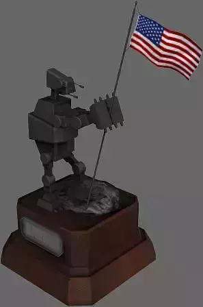 Unsung Hero - Star Wars Low-poly 3D model