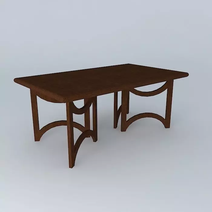 Anton coffe table mesa de centro Anton Free 3D model_0