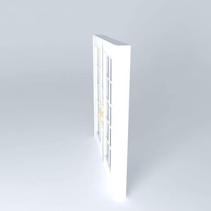 portaedson french door Free 3D model_2