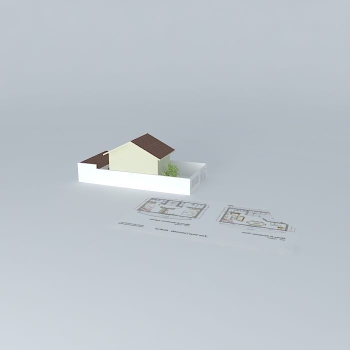 izaorkut house Free 3D model_1