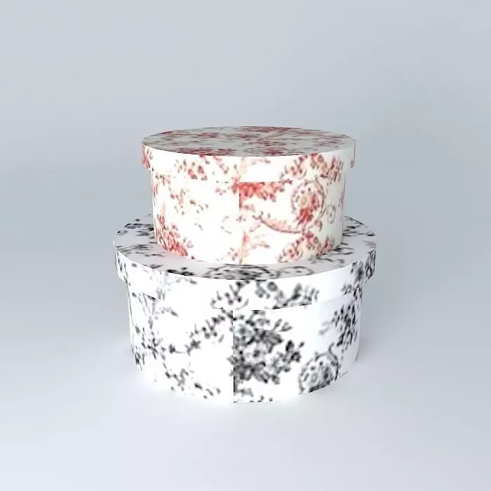 ornament decorative object box box Free 3D model