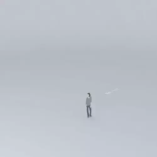 joosyorkut person in middle of empty field