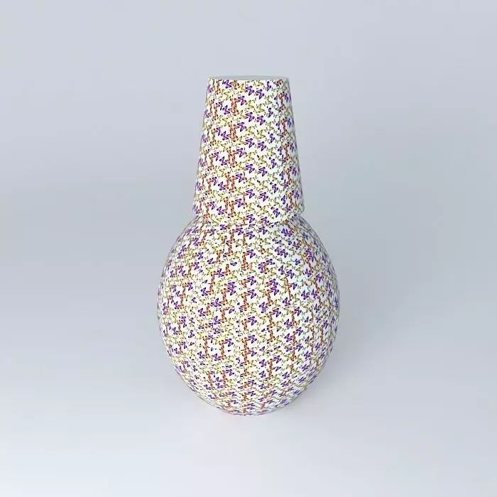 moringa water bottle Free 3D model