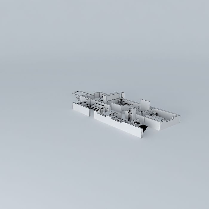 noivaorkut floor plan of apartment Free 3D model_4