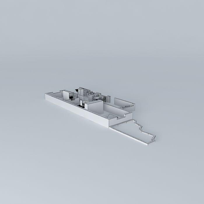 noivaorkut floor plan of apartment Free 3D model_3