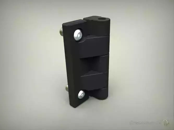 Plastic Hinge 1 Free 3D model
