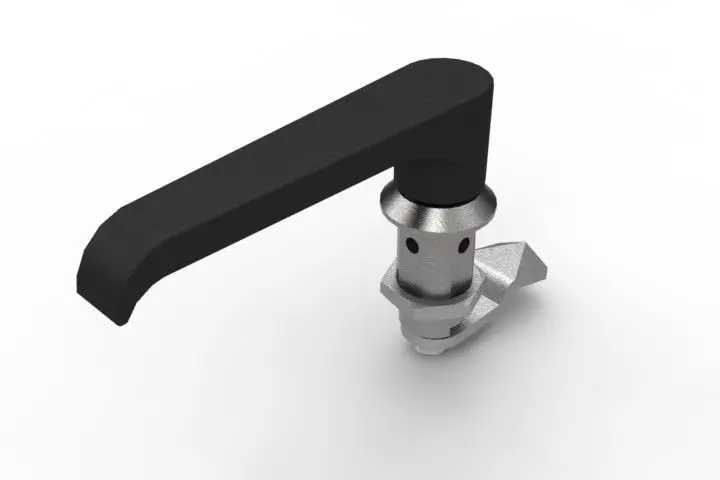 Plastic Lever Handle Free 3D model_0