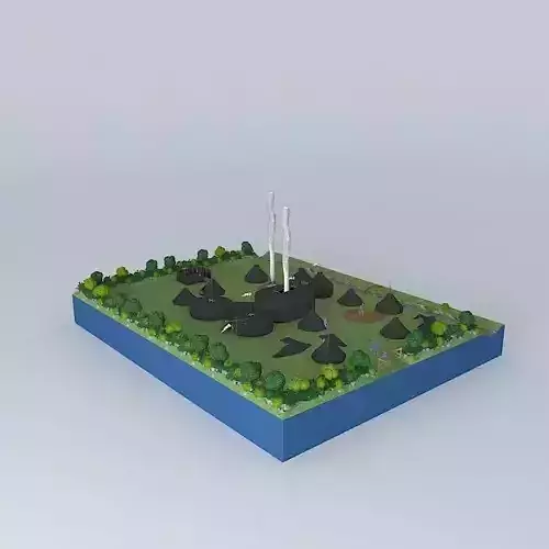 ARGO scout camp site 3D model