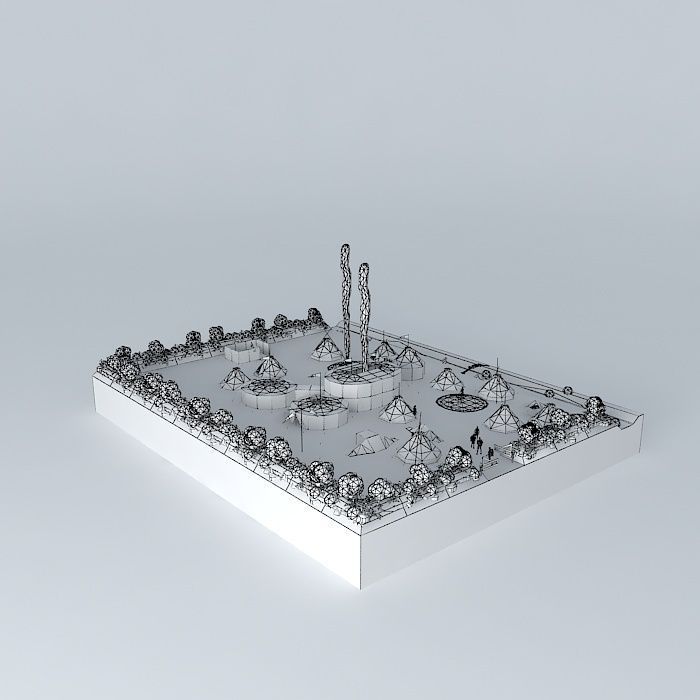 ARGO scout camp site 3D model_3