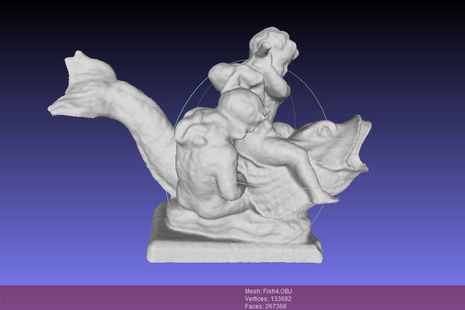 JC Nichols Memorial Fountain Sculptures Free 3D print model_5