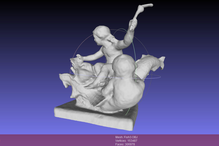 JC Nichols Memorial Fountain Sculptures Free 3D print model_3