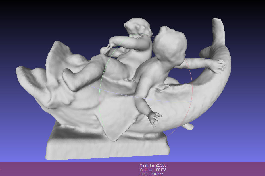 JC Nichols Memorial Fountain Sculptures Free 3D print model_4