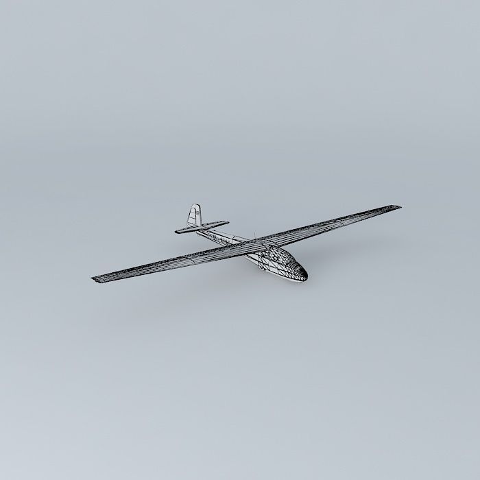 Schleicher K7 Rhoenadler 3D model_3