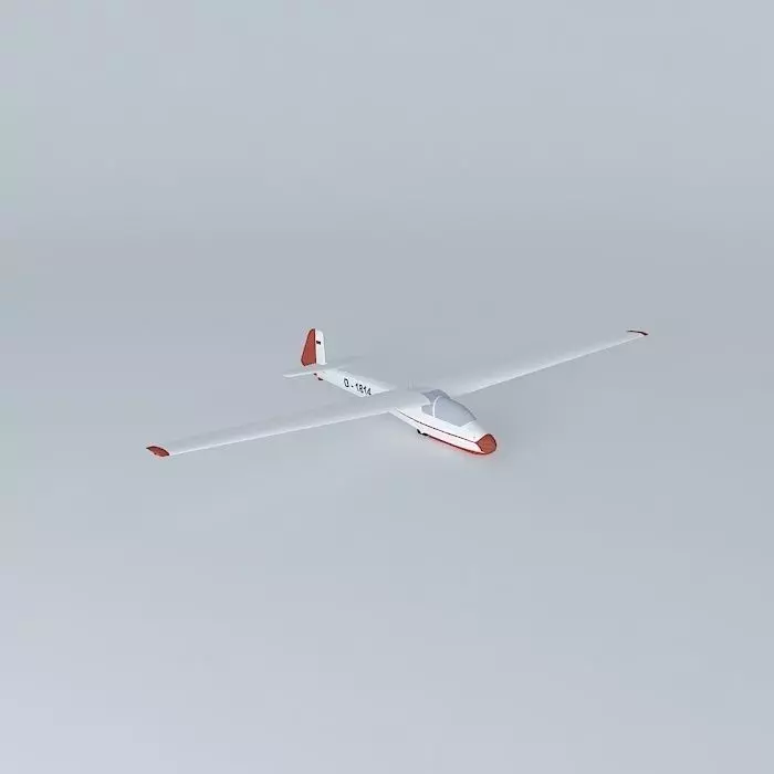 Schleicher K7 Rhoenadler 3D model_0
