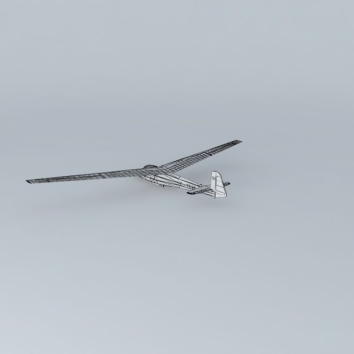 Schleicher K7 Rhoenadler 3D model_4