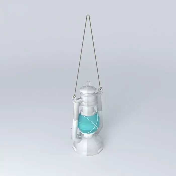 Gas lamp 3D model