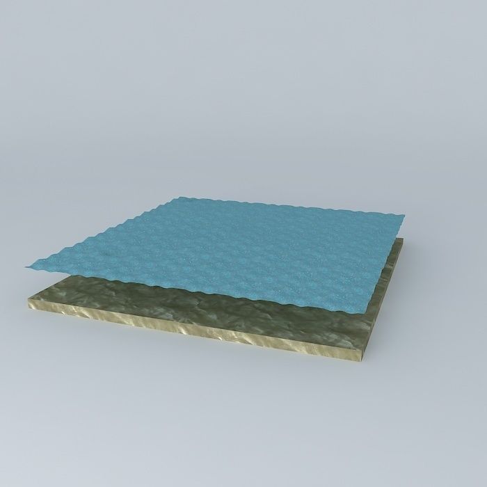 Stormy sea 3D model_1