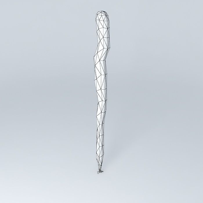 Camp fire 3D model_4