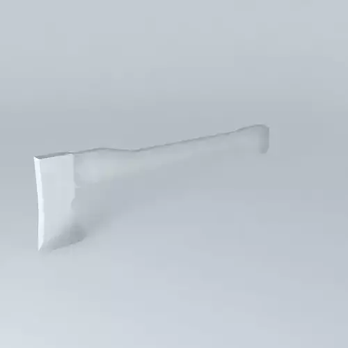 Ax with synthetic shaft