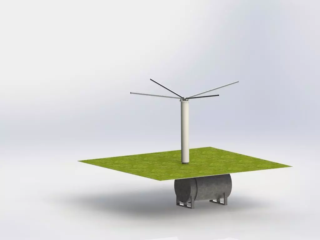 Rainwater Collector Concept Free 3D model